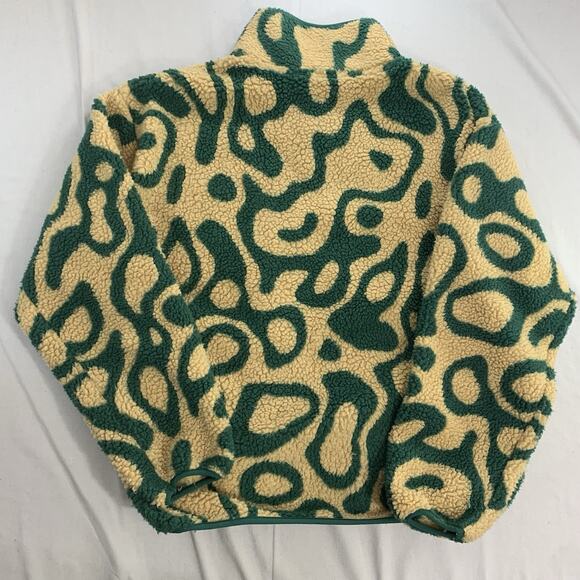 *Sold* Parks Project Yellowstone High Pile Fleece Pullover Unisex Medium Gey - Picture 5 of 7